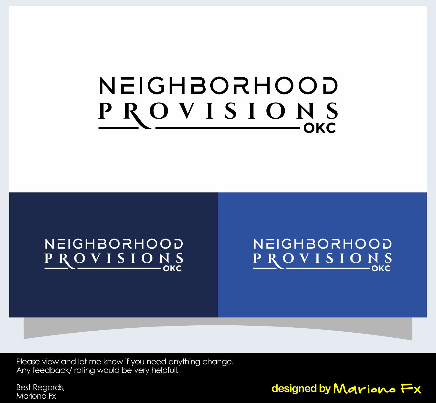 Logo Design by Mariono Fx for this project | Design #28299570