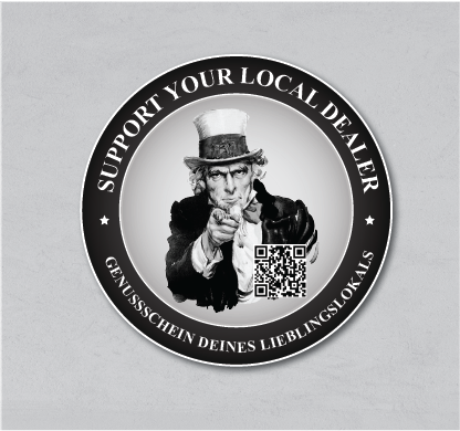 Sticker Design by alex989 for CNSR | Design #28304840