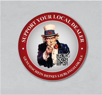 Sticker Design by alex989 for CNSR | Design #28304873