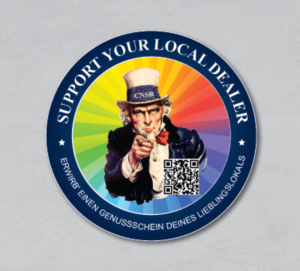 Sticker Design by alex989 for CNSR | Design: #28308032