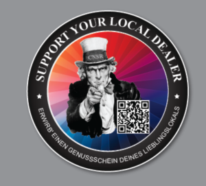 Sticker Design by alex989 for CNSR | Design: #28308422