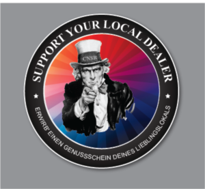 Sticker Design by alex989 for CNSR | Design: #28308886