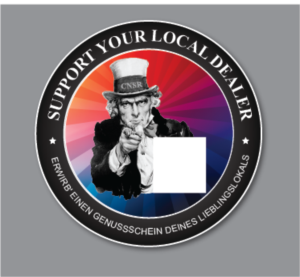 Sticker Design by alex989 for CNSR | Design: #28308904