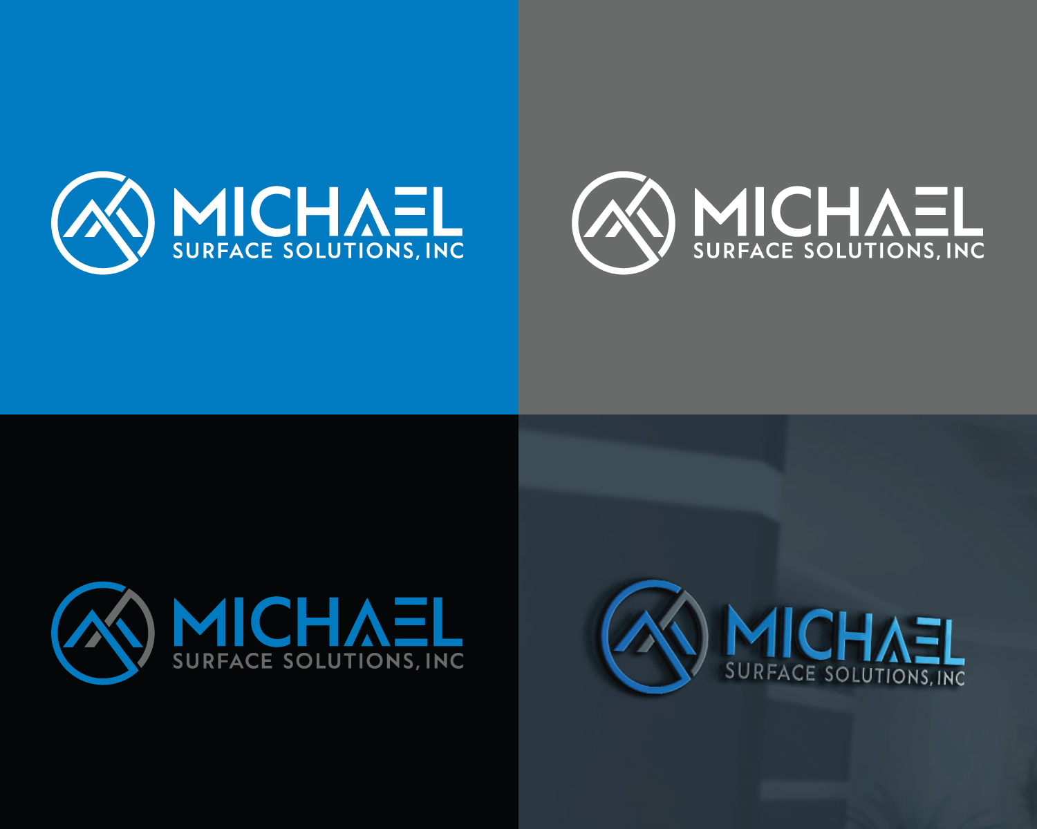 Logo Design by Atec for Michael Flooring,Inc | Design #28315328