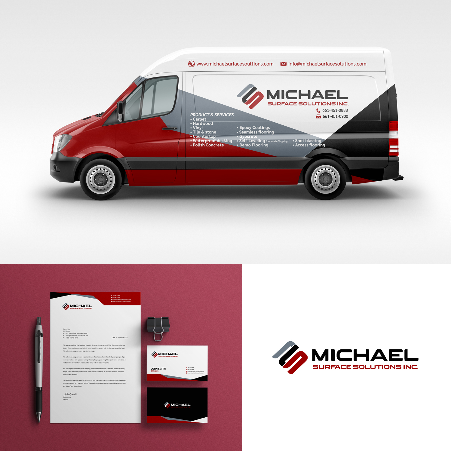 Diseño de Logo por nzdesigners para Michael Flooring,Inc | Diseño #28352500