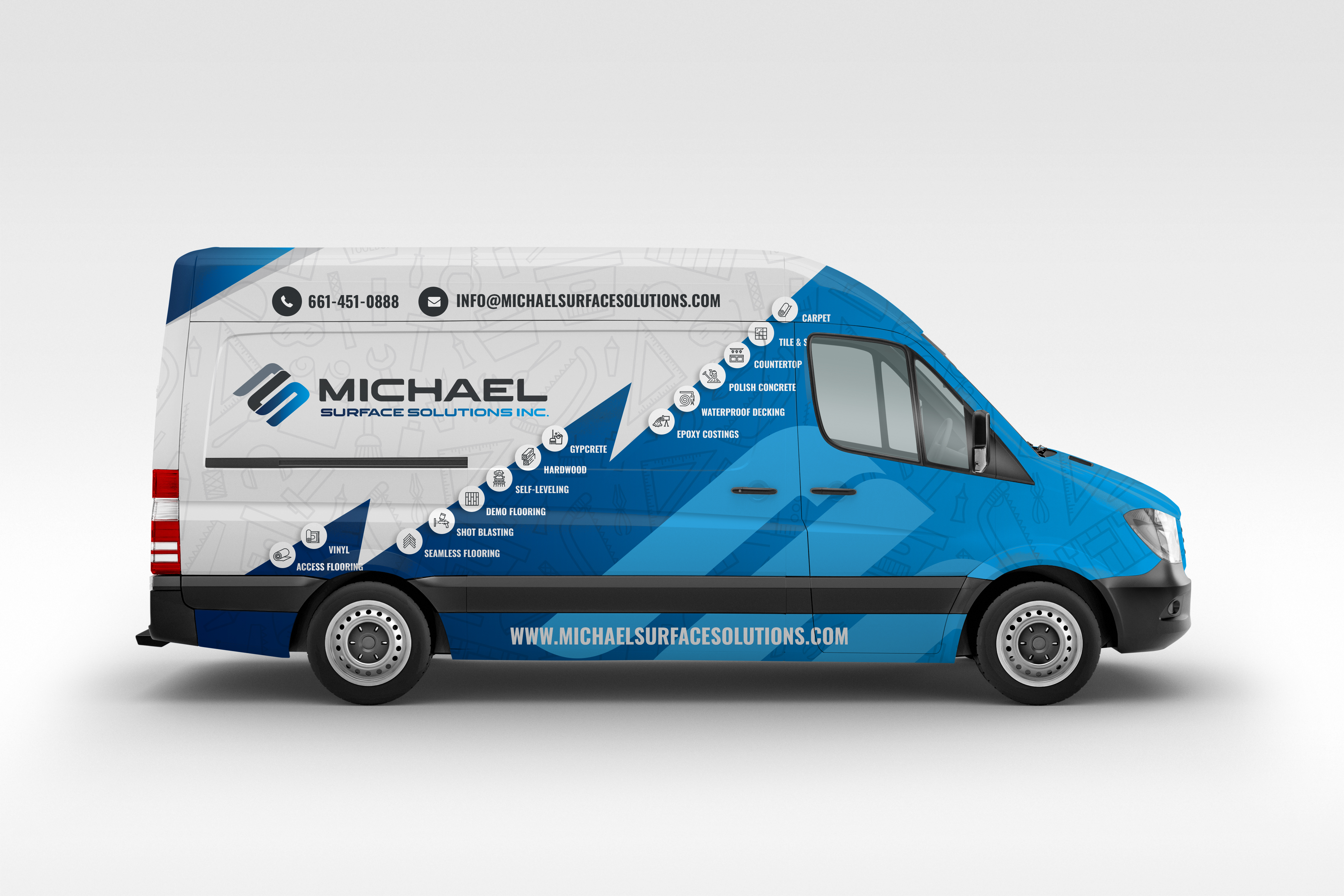 Logo Design by NZ Creatives for Michael Flooring,Inc | Design #28357778