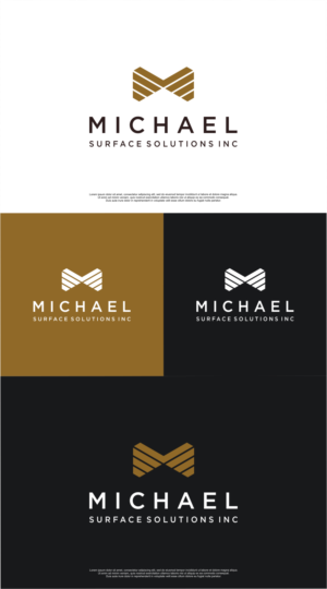Logo Design by MASH Std for Michael Flooring,Inc | Design: #28307241