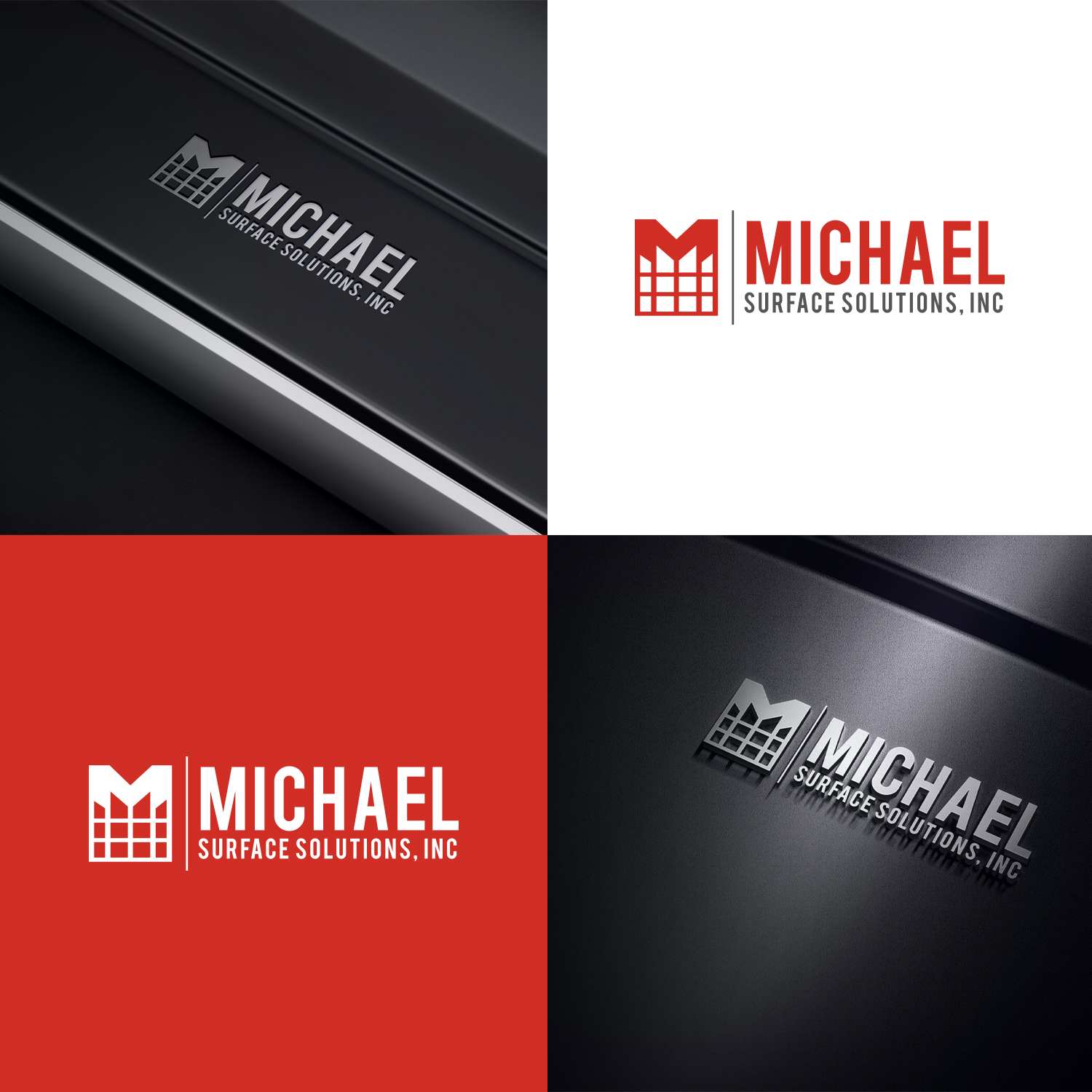 Logo Design by Maxo-Biz for Michael Flooring,Inc | Design #28303288