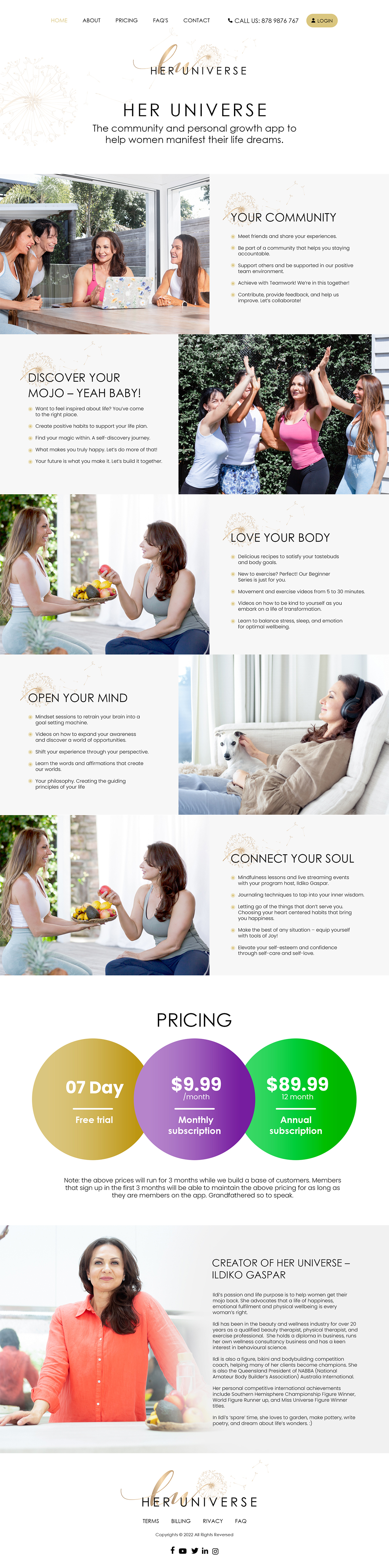 Web Design by MAHABA for this project | Design #28299375
