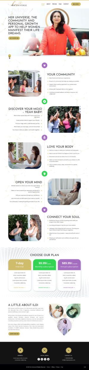 Web Design by pb for this project | Design: #28304615