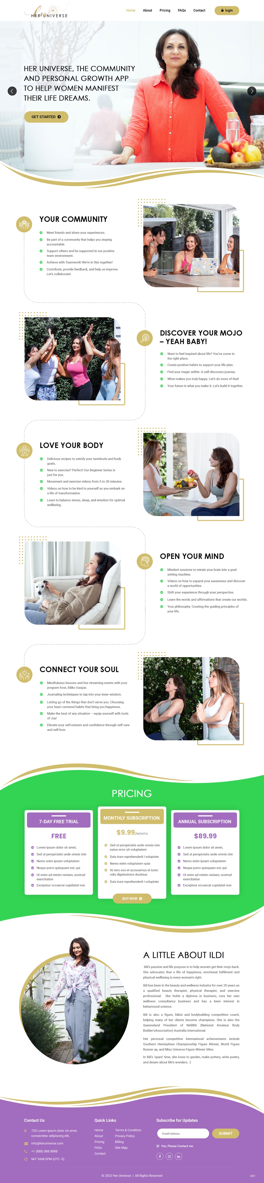 Web Design by pb for this project | Design #28304616