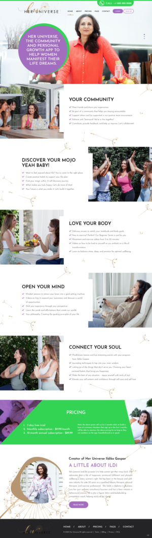 Web Design by pb for this project | Design: #28304617