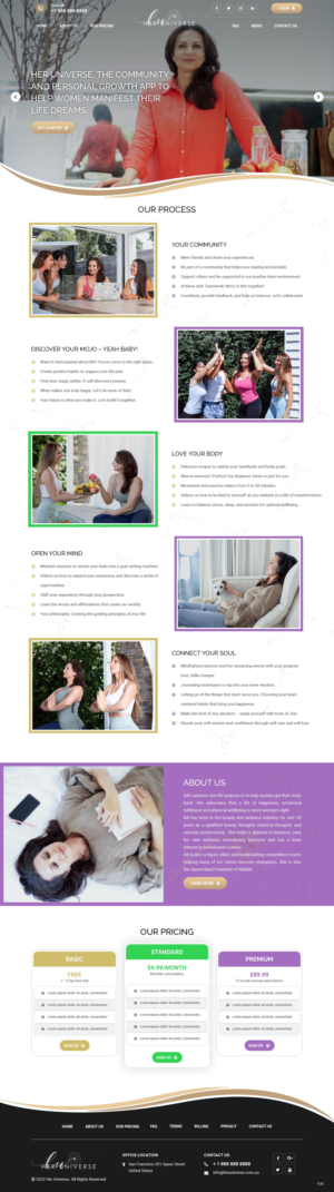 Web Design by pb for this project | Design: #28304621