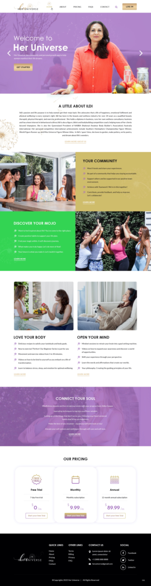 Web Design by pb for this project | Design: #28304626