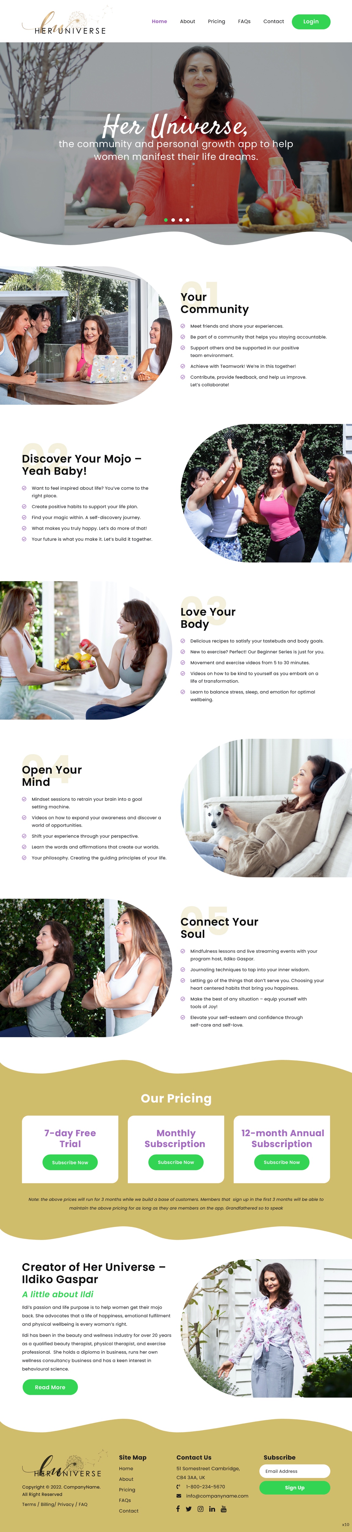 Web Design by pb for this project | Design #28304627