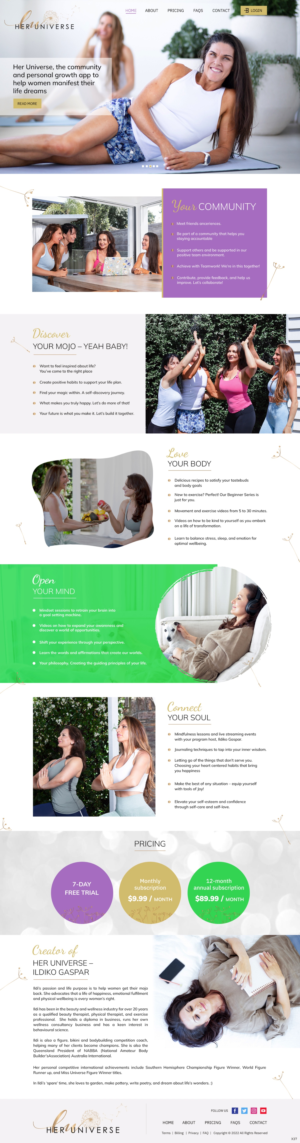 Web Design by pb for this project | Design: #28304628