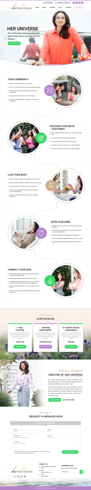 Web Design by Titan Eagle for this project | Design: #28301672