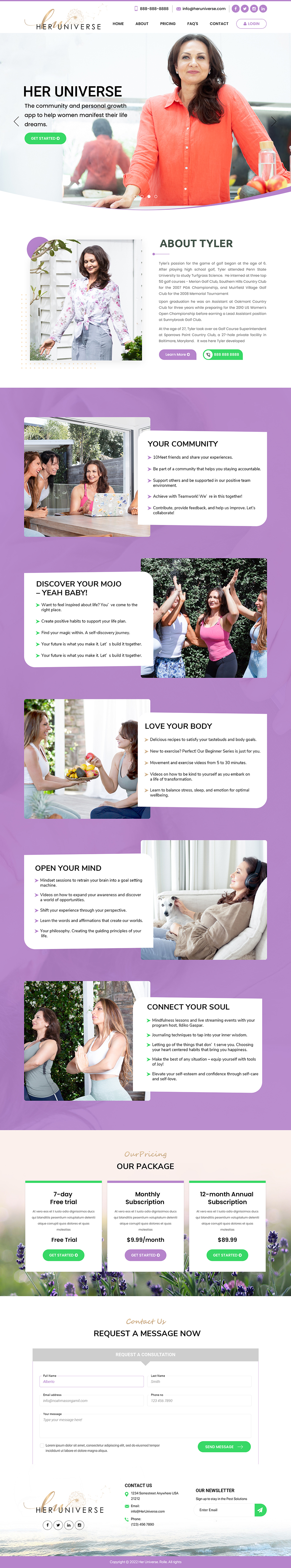 Web Design by Titan Eagle for this project | Design #28304967