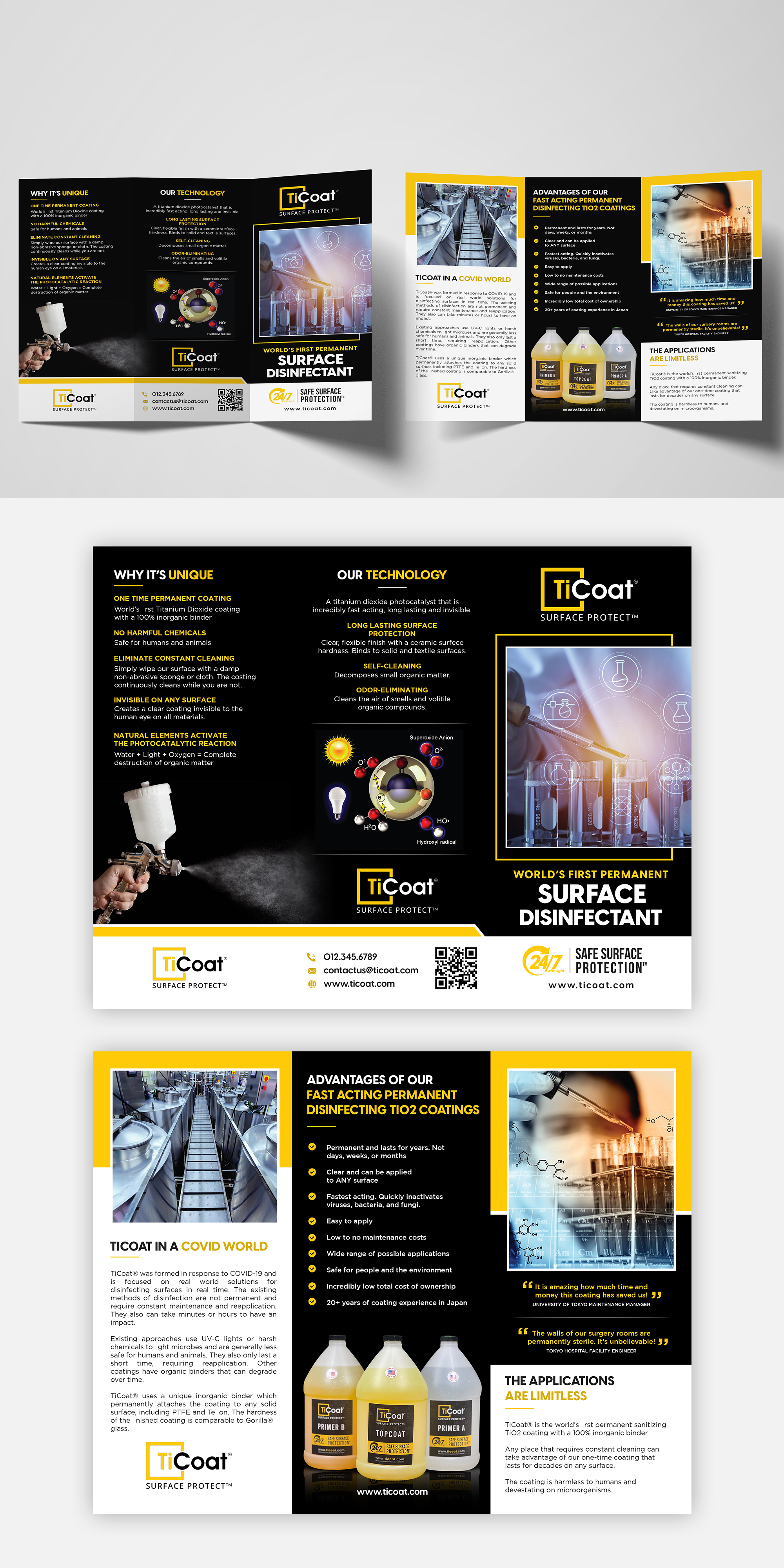 Graphic Design by debdesign for TiCoat  | Design #28301695