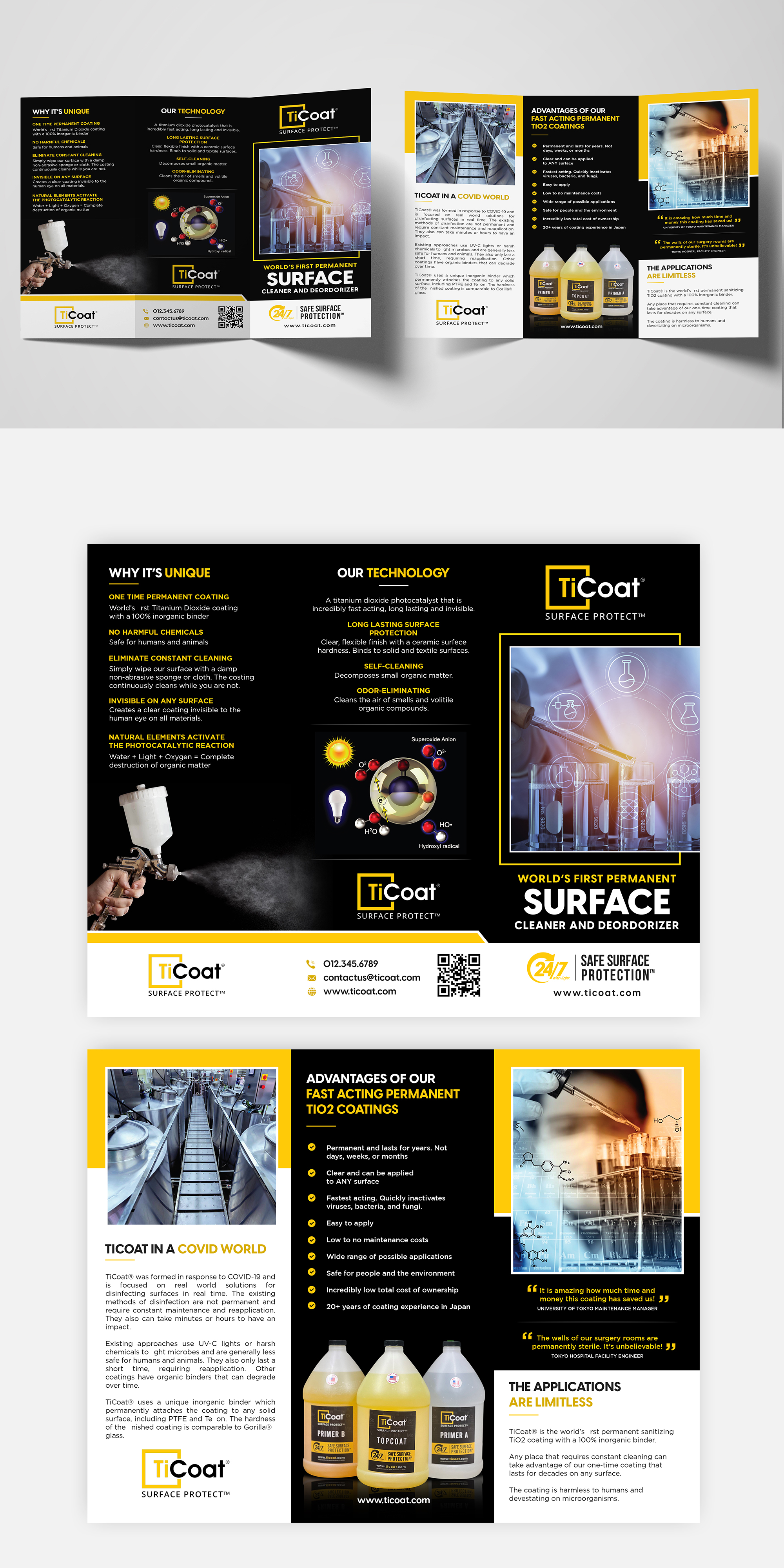 Graphic Design by debdesign for TiCoat  | Design #28302683