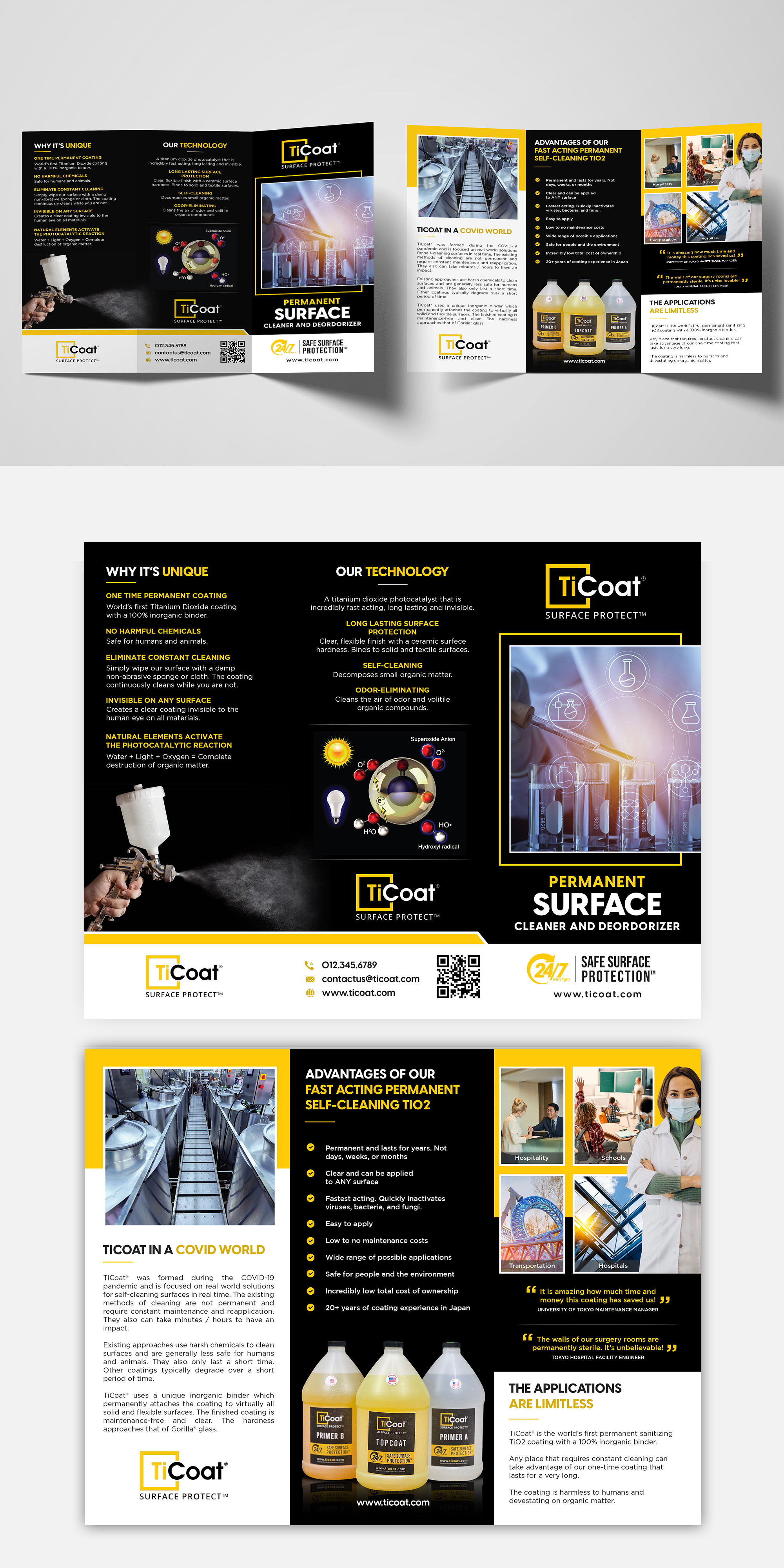 Design Graphique par debdesign pour TiCoat  | Design #28313083