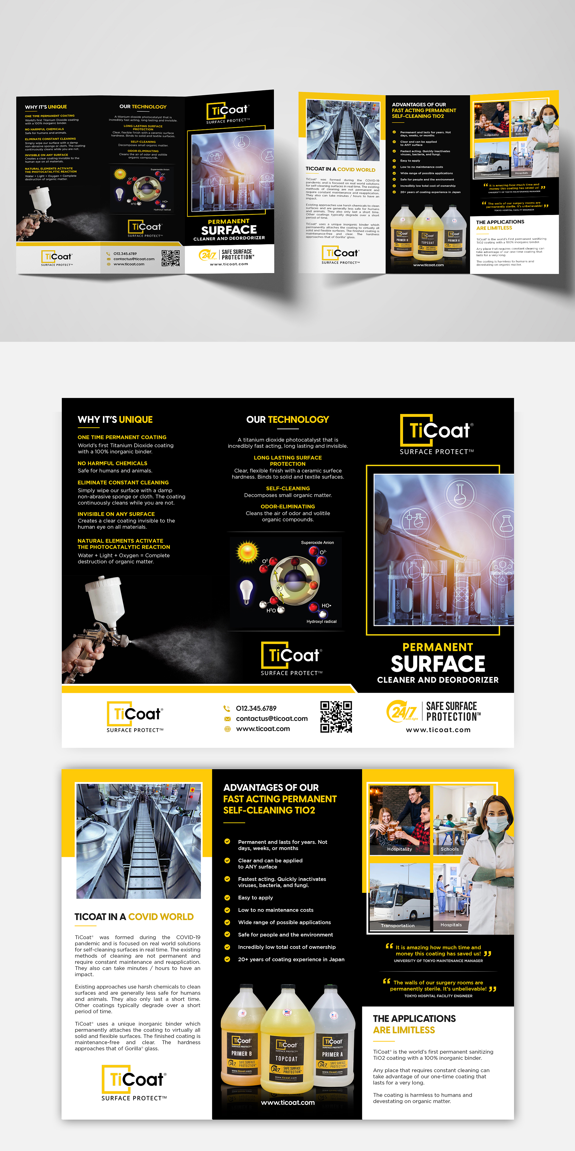 Graphic Design by debdesign for TiCoat  | Design #28315209