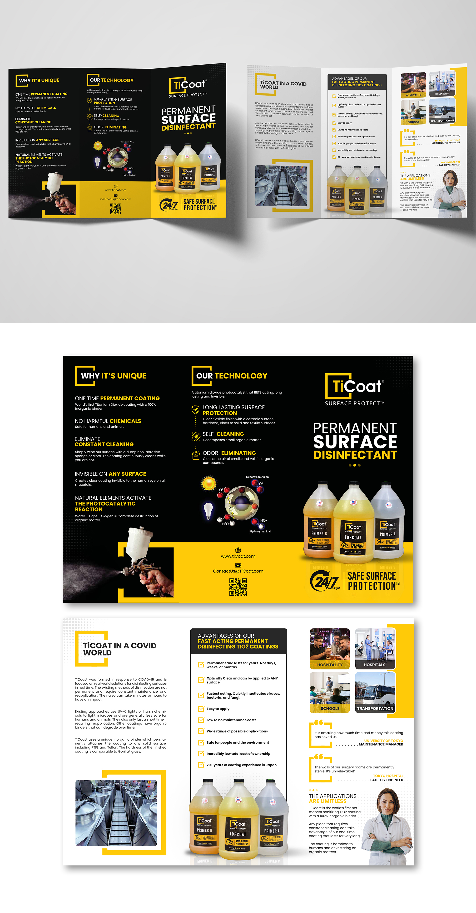 Graphic Design by debdesign for TiCoat  | Design #28318455