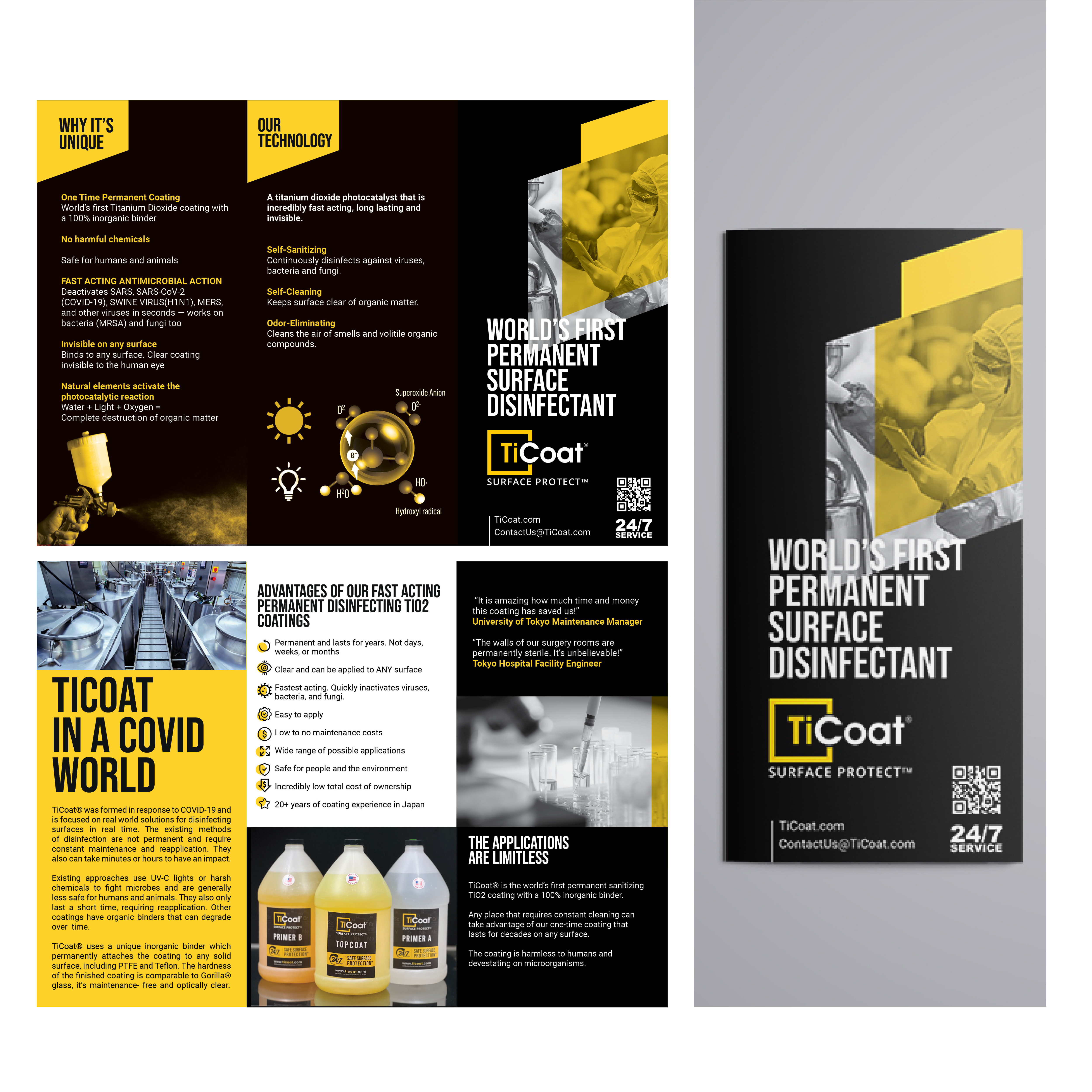 Graphic Design by Murad Nofal for TiCoat  | Design #28300158