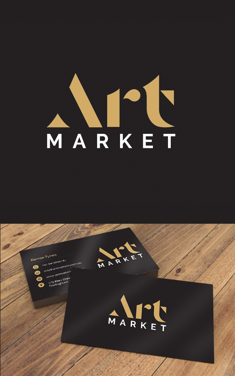 Logo Design by Vishak vasu for ArtMarkets | Design #28334293