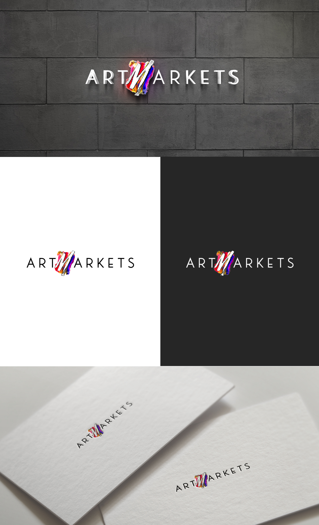Logo Design by GLDesigns for ArtMarkets | Design #28298960