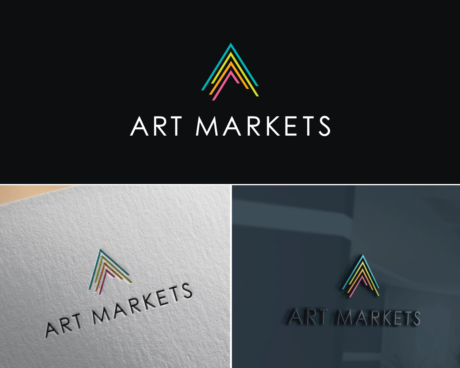 Logo Design by Atec for ArtMarkets | Design #28310818