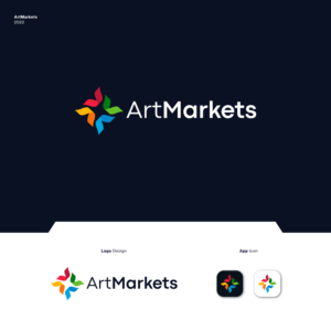 Logo Design by JBalloon Design for ArtMarkets | Design: #28316874