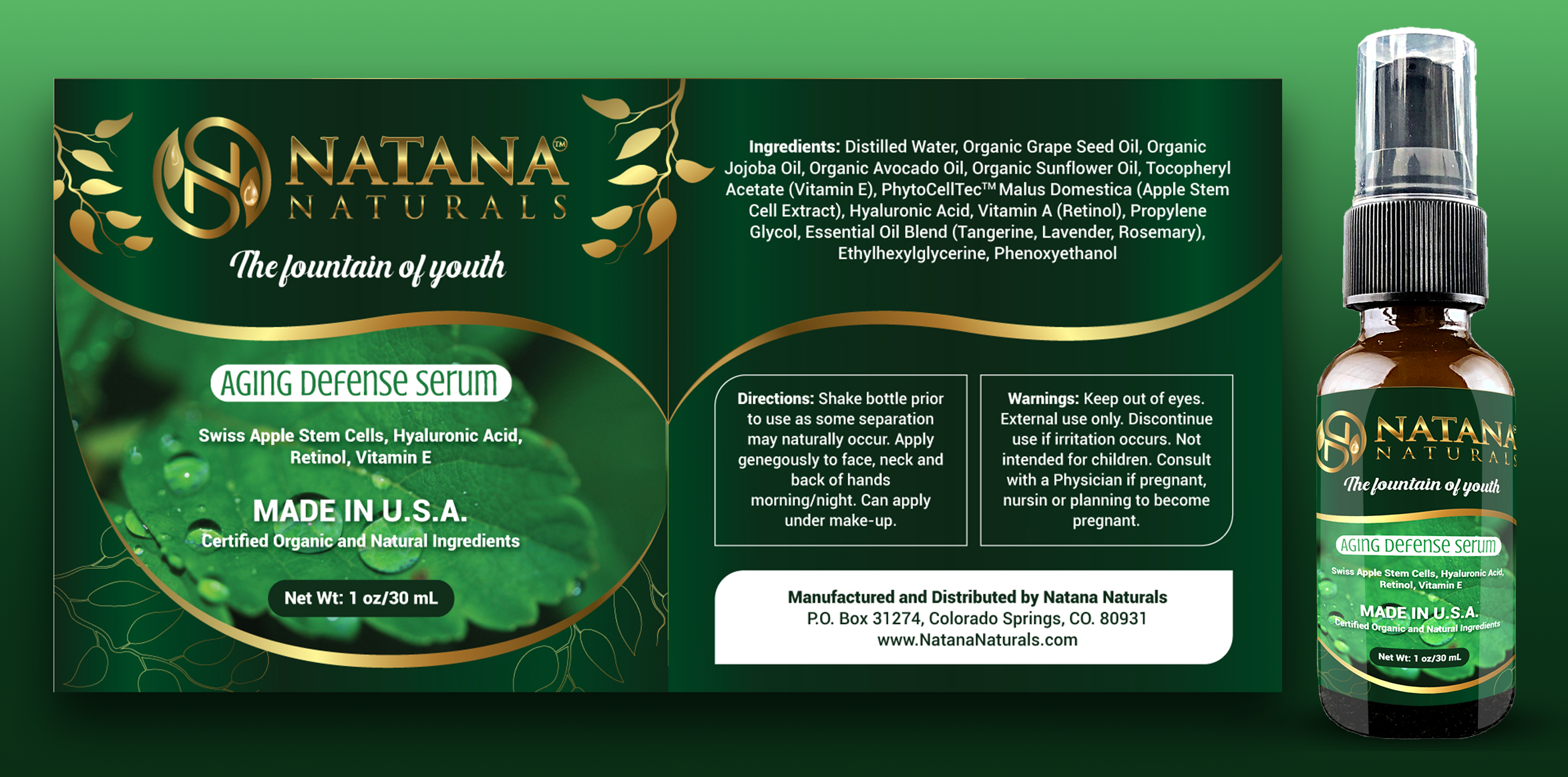 Diseño Gráfico por Nightmist para Natana Naturals | Diseño #28300235