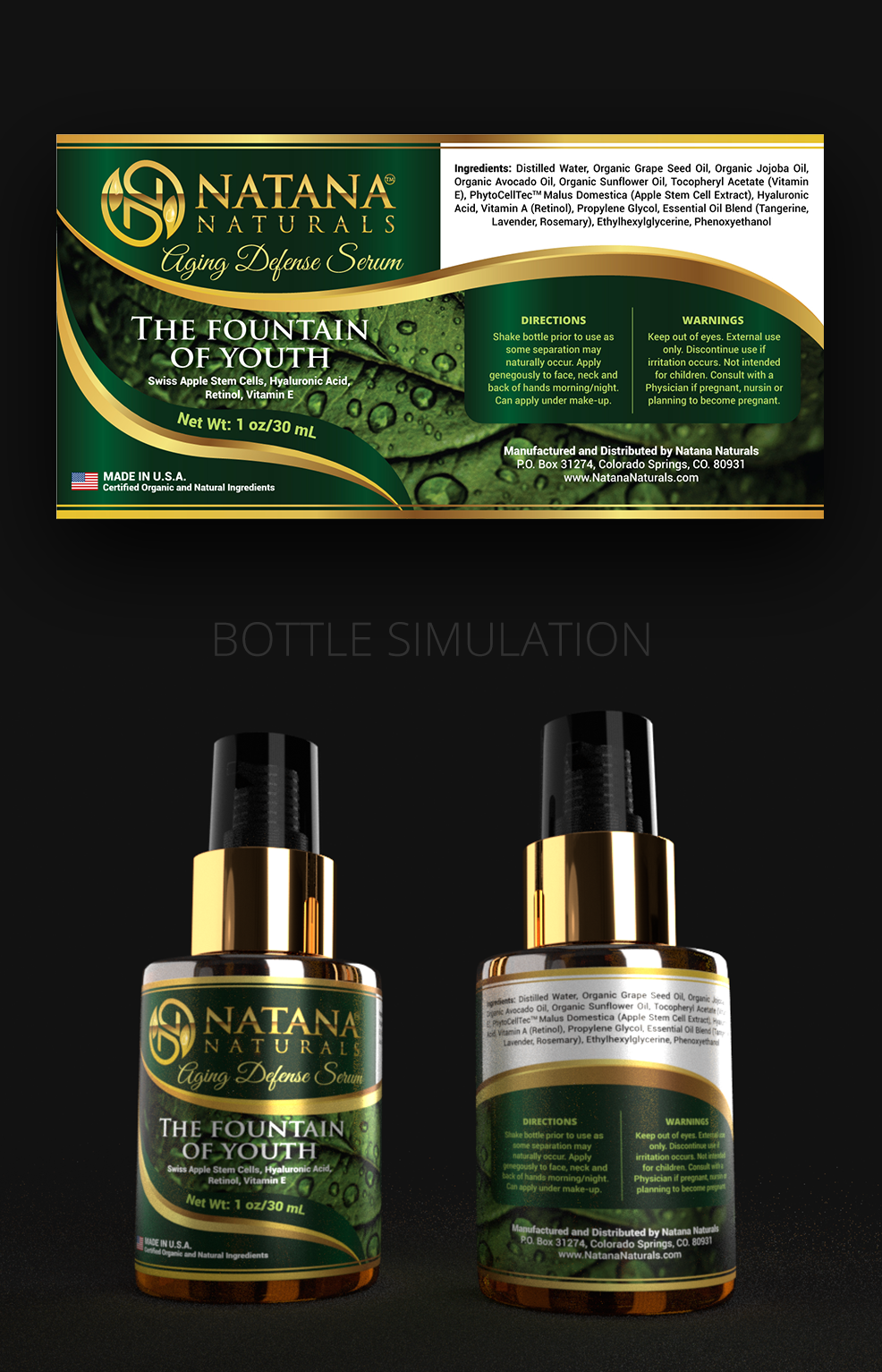 Graphic Design by Nightmist for Natana Naturals | Design #28305681