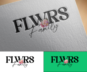 Logo Design by 24ksunny for FLWRS Clothing Inc. | Design: #28298739