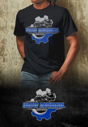 Diseño de Logo por filip.jelkic para Hunter Mechanical Services | Diseño: #28321682