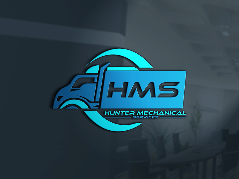 Diseño de Logo por sakib8825 para Hunter Mechanical Services | Diseño #28333590