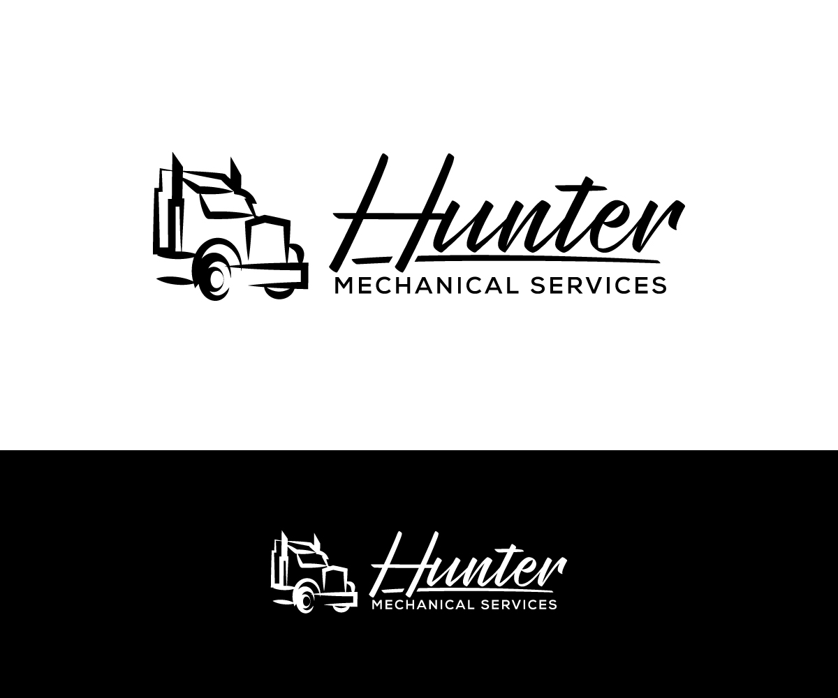 Diseño de Logo por Kavth para Hunter Mechanical Services | Diseño #28330524