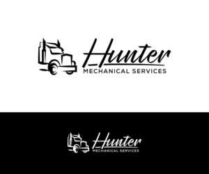 Diseño de Logo por Kavth para Hunter Mechanical Services | Diseño: #28330524