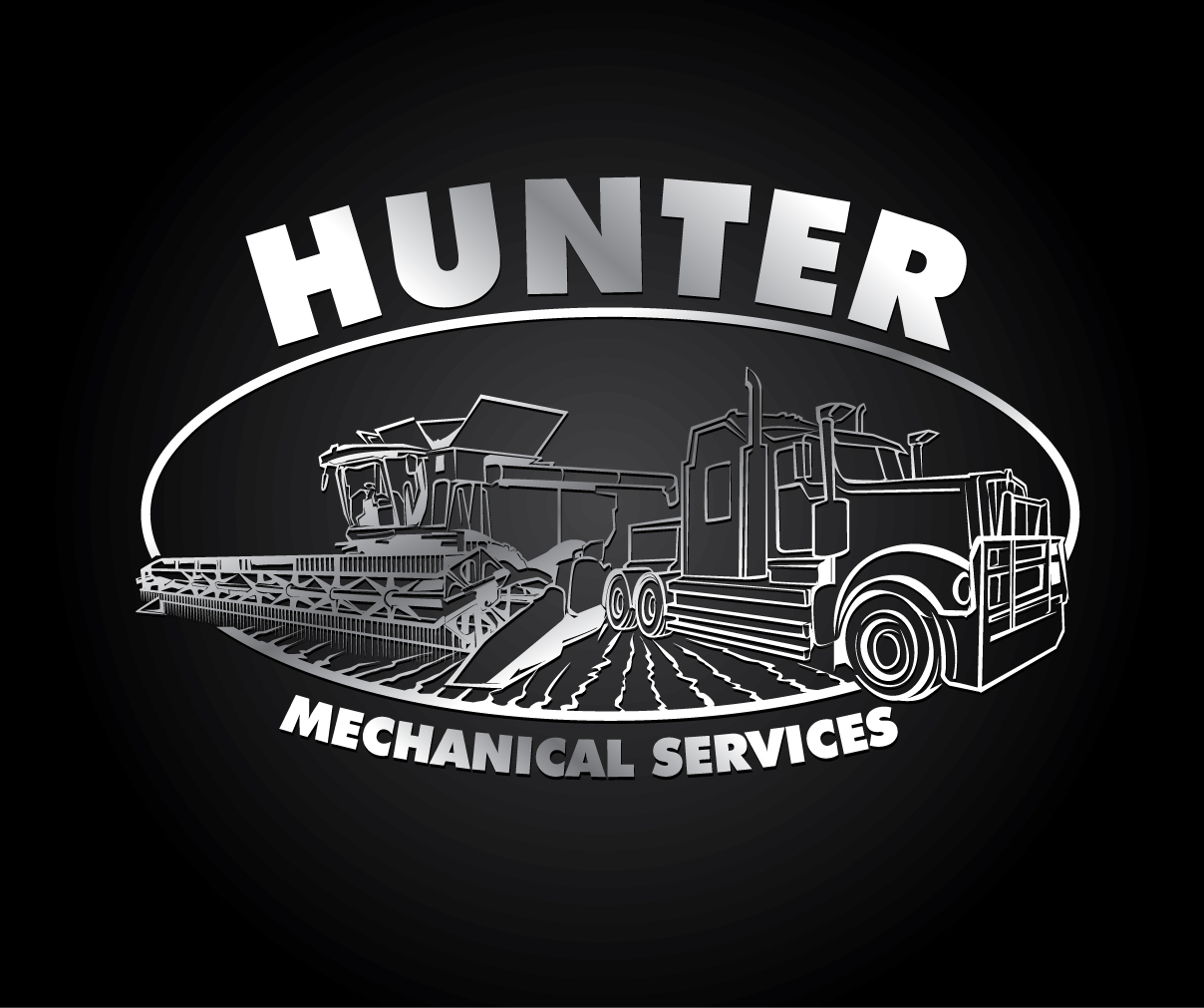 Diseño de Logo por LogoPoko para Hunter Mechanical Services | Diseño #28342042