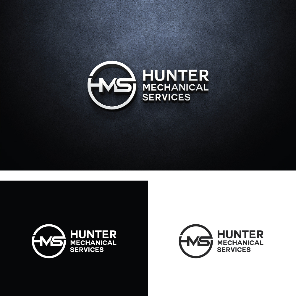 Diseño de Logo por AL-BARAKAH para Hunter Mechanical Services | Diseño #28299617