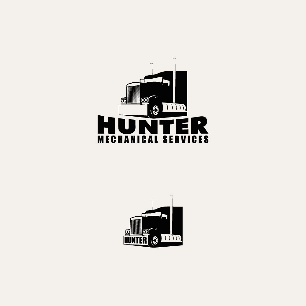 Diseño de Logo por Trident para Hunter Mechanical Services | Diseño #28311350