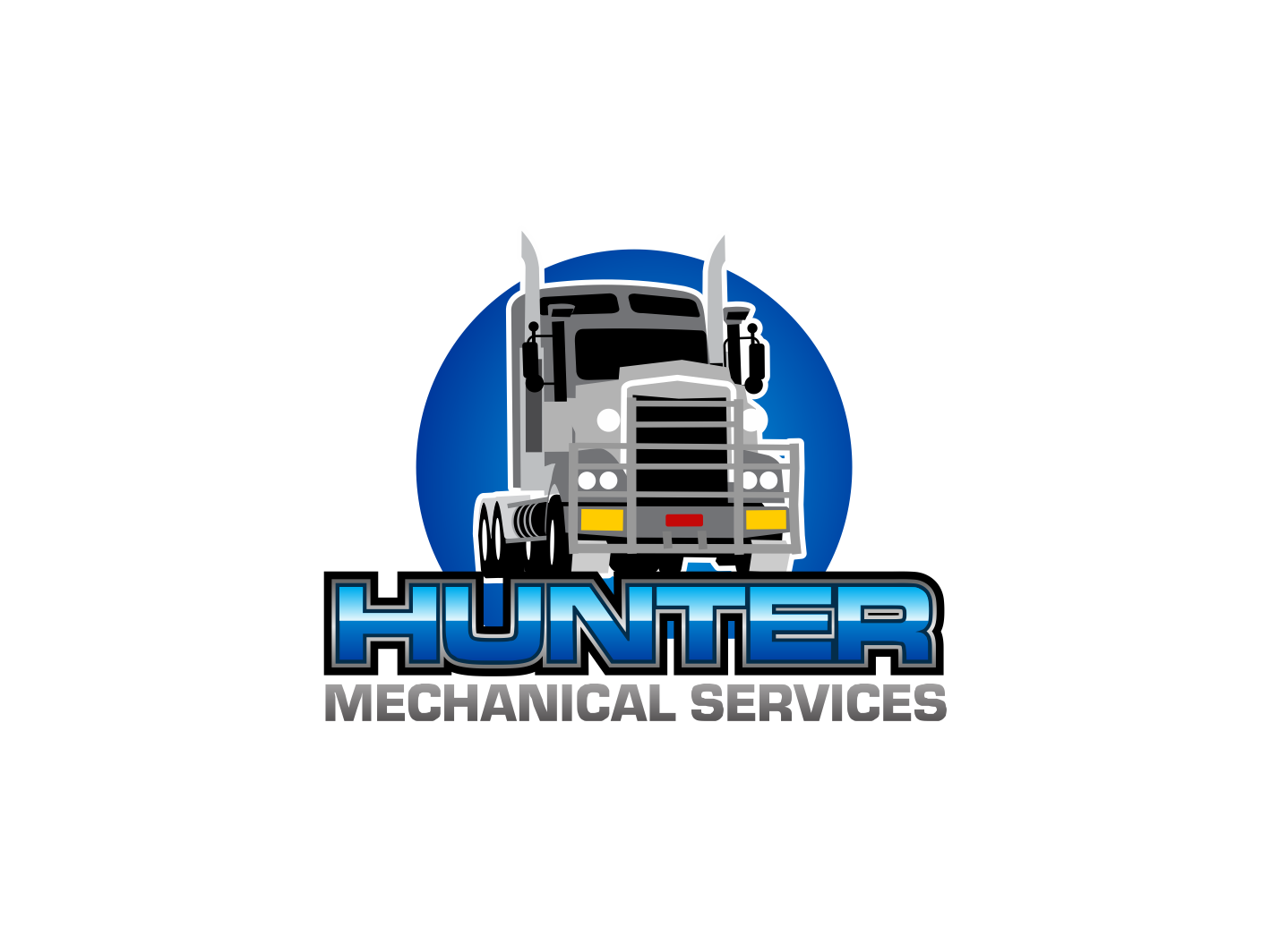 Logo-Design von BNdesigner für Hunter Mechanical Services | Design #28301429