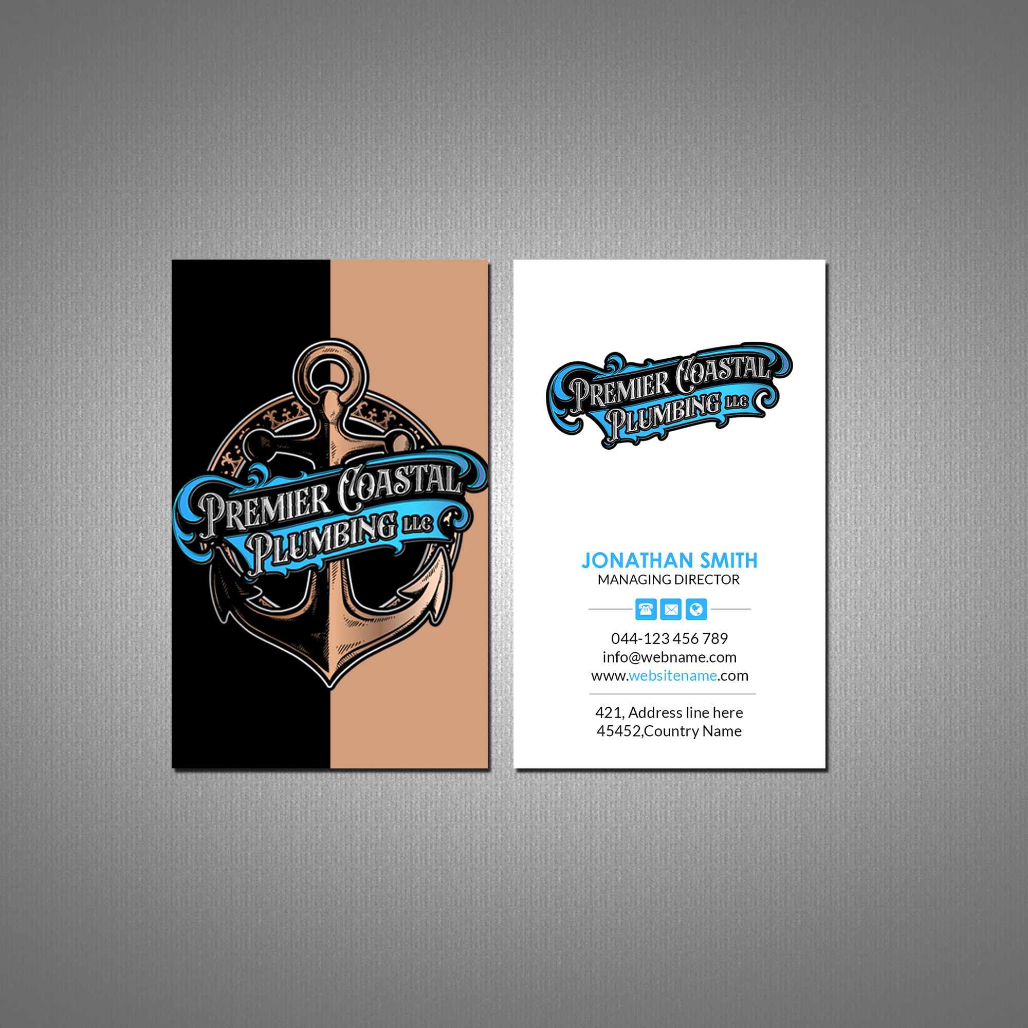 Business Card Design by Creations Box 2015 for this project | Design #28305496