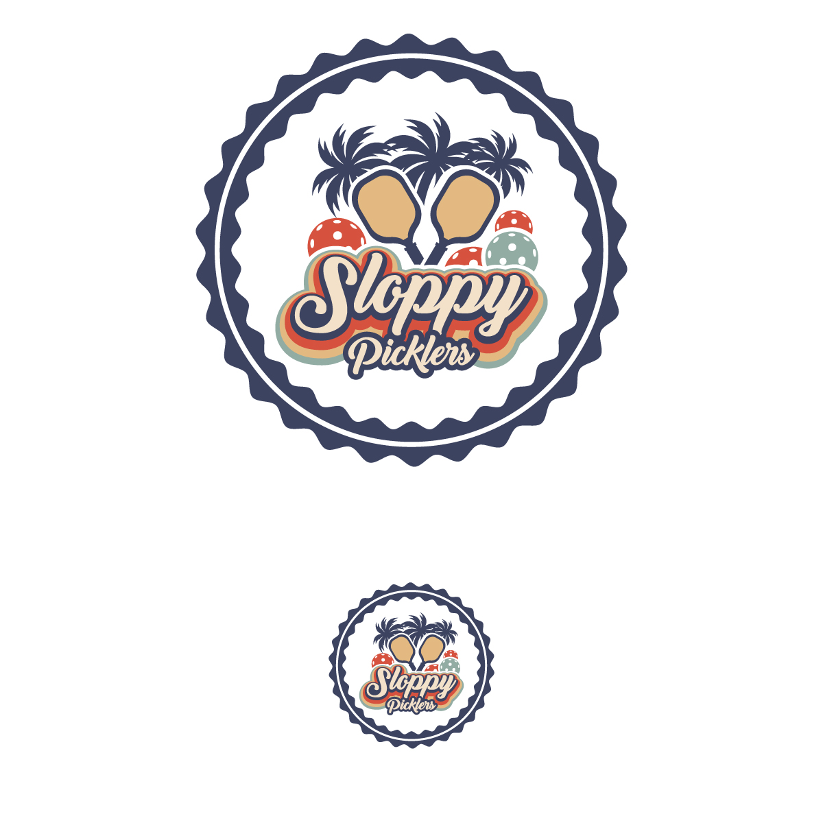 Logo Design by brand maker for Sloppy Picklers | Design #28303208