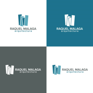 RAQUEL MALAGA - arquitectura | Logo Design by 4tech services