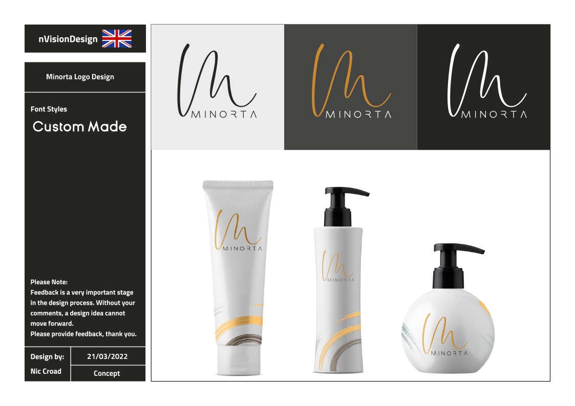 Logo Design by nvisiondesign.co.uk for Minorta | Design #28301957