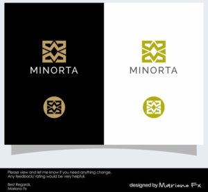 Logo Design by Mariono Fx for Minorta | Design: #28301806