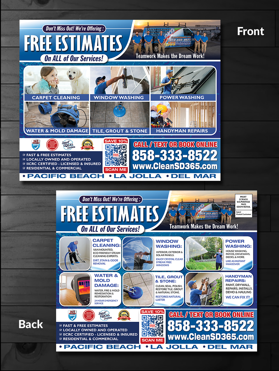 Flyer Design by innovative earth for SD Pro Team | Design #28318490
