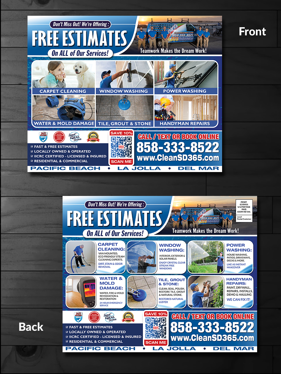 Flyer Design by innovative earth for SD Pro Team | Design #28324072